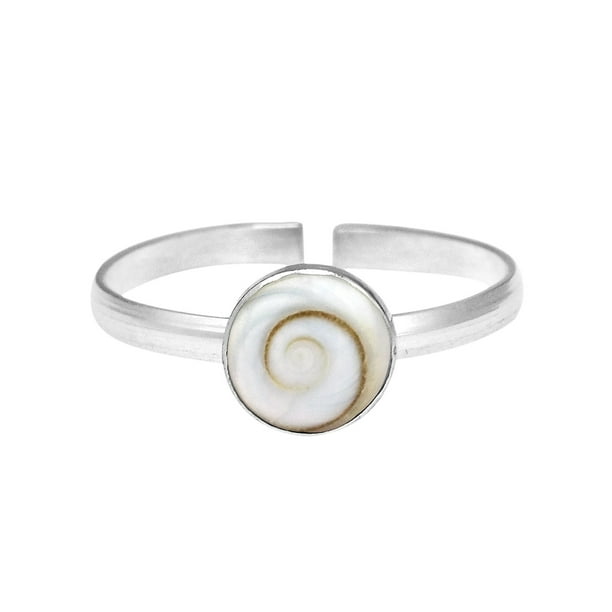 Shiva Eye .925 Sterling Silver Bracelet Oval White Statement Adjustable Chain Shiva Eye .925 Sterling Silver Bracelet Oval White Statement Adjustable Chain